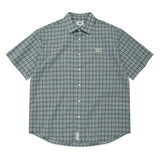 GINGHAM CHECK SHORT-SLEEVED SHIRT
