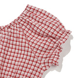 WOMEN'S SHIRRING PUFF BLOUSE