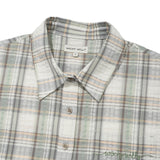 [GISELLE着用] WOMEN'S SEMI-OVERFIT CHECK SHORT-SLEEVED SHIRT