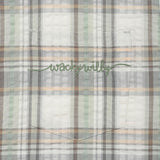 [GISELLE着用] WOMEN'S SEMI-OVERFIT CHECK SHORT-SLEEVED SHIRT