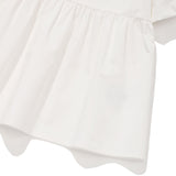 WOMEN'S SQUARE NECK COTTON BLOUSE