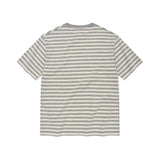 BASIC STRIPED SHORT-SLEEVED T-SHIRT