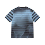 BASIC STRIPED SHORT-SLEEVED T-SHIRT