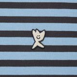 BASIC STRIPED SHORT-SLEEVED T-SHIRT