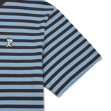 BASIC STRIPED SHORT-SLEEVED T-SHIRT