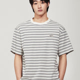 MULTI-STRIPE SHORT-SLEEVED T-SHIRT