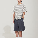 MULTI-STRIPE SHORT-SLEEVED T-SHIRT