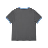 WOMEN'S REGULAR FIT RINGER SHORT SLEEVE T-SHIRT