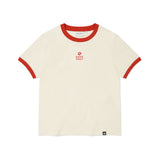 WOMEN'S REGULAR FIT RINGER SHORT SLEEVE T-SHIRT