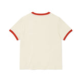 WOMEN'S REGULAR FIT RINGER SHORT SLEEVE T-SHIRT