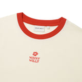 WOMEN'S REGULAR FIT RINGER SHORT SLEEVE T-SHIRT