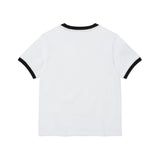 WOMEN'S REGULAR FIT RINGER SHORT SLEEVE T-SHIRT