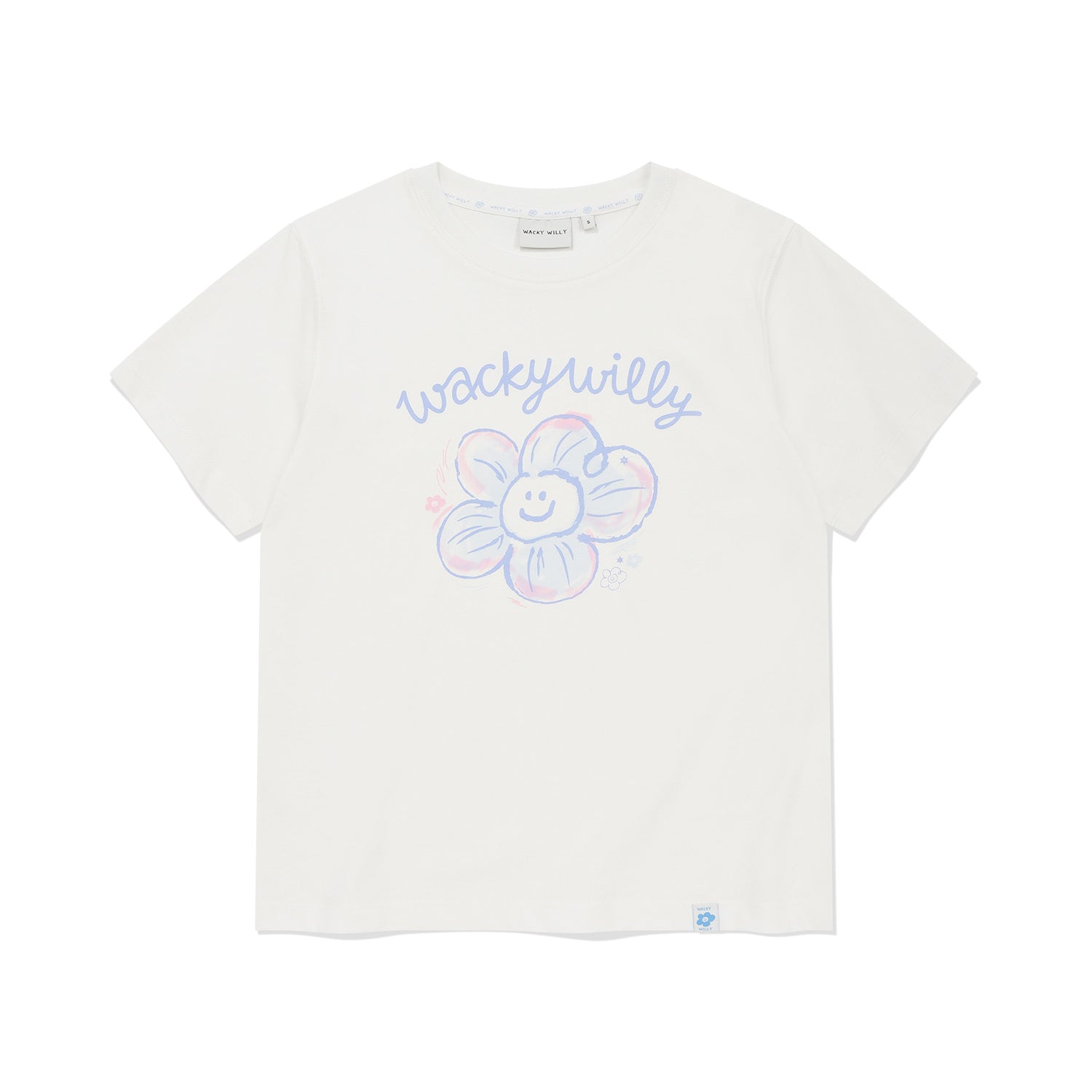 WOMEN'S BIG LILY GRAPHIC SHORT SLEEVE T-SHIRT