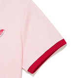 WOMEN'S SUMMER GRAPHIC RINGER SEMI-OVER SHORT SLEEVE T-SHIRT