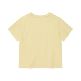 WOMEN'S BLUR LILY SEMI-CROP SHORT SLEEVE T-SHIRT