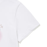 WOMEN'S BLUR LILY SEMI-CROP SHORT SLEEVE T-SHIRT