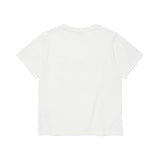WOMEN'S LETTERING GRAPHIC SHORT SLEEVE T-SHIRT