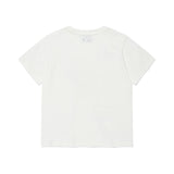 WOMEN'S FULL-LENGTH GRAPHIC SHORT-SLEEVED T-SHIRT