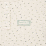 [GISELLE着用] WOMEN'S HENLEY NECK EYELET SHORT SLEEVE T-SHIRT