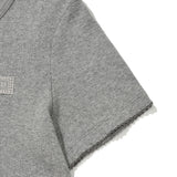 [GISELLE着用] WOMEN'S HENLEY NECK EYELET SHORT SLEEVE T-SHIRT