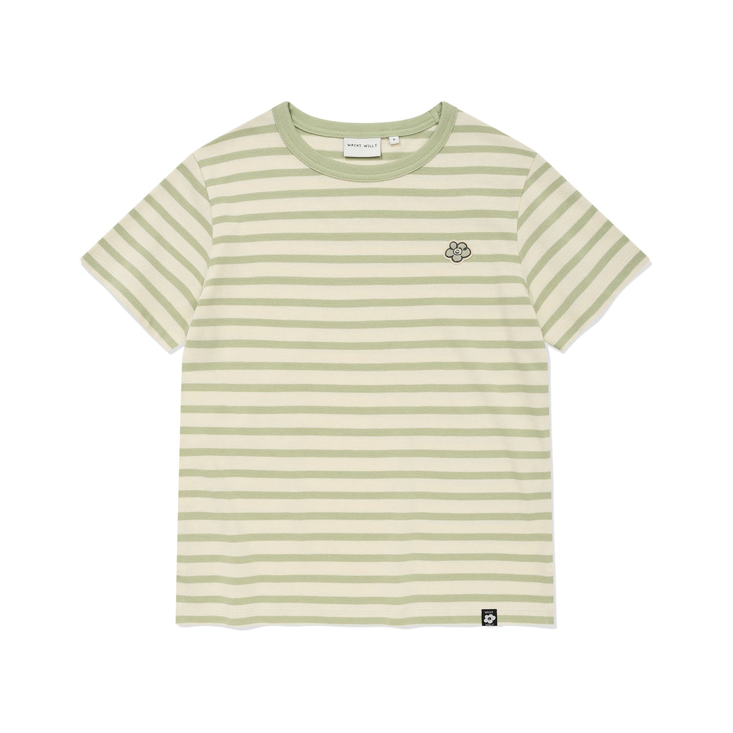 WOMEN'S STRIPED SHORT SLEEVE T-SHIRT