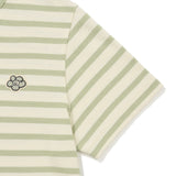 WOMEN'S STRIPED SHORT SLEEVE T-SHIRT