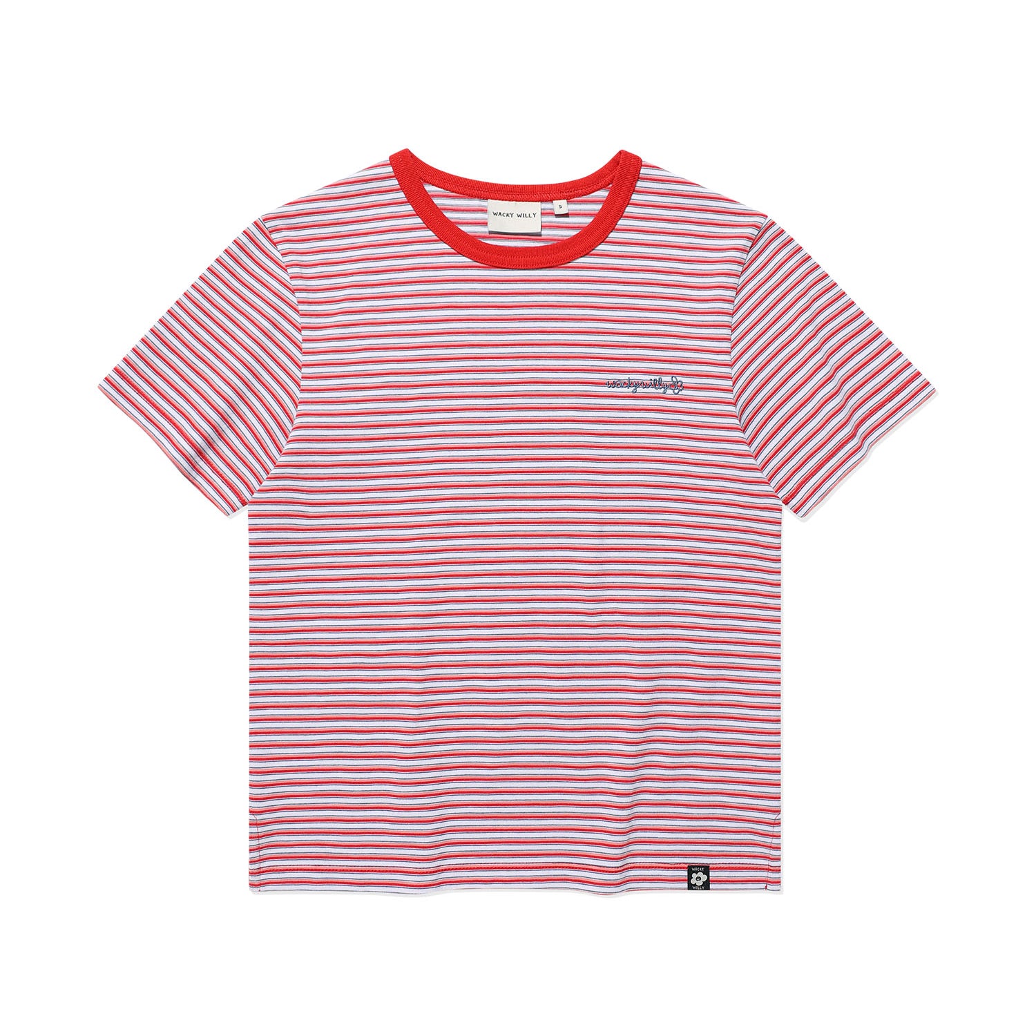 [予約販売/6月上旬入庫予定] [GISELLE着用] WOMEN'S MULTI-STRIPE SHORT-SLEEVED T-SHIRT