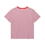 [予約販売/6月上旬入庫予定] [GISELLE着用] WOMEN'S MULTI-STRIPE SHORT-SLEEVED T-SHIRT