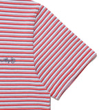 [予約販売/6月上旬入庫予定] [GISELLE着用] WOMEN'S MULTI-STRIPE SHORT-SLEEVED T-SHIRT