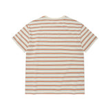 WOMEN'S STRIPED PRINT SHORT SLEEVE T-SHIRT