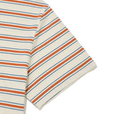 WOMEN'S STRIPED PRINT SHORT SLEEVE T-SHIRT