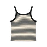 [GISELLE着用] WOMEN'S STRIPED SLEEVELESS
