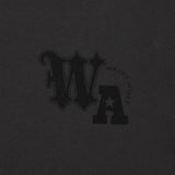 [予約販売/7月上旬入庫予定] WOMEN'S GRAPHIC BUTTON OFF-SHOULDER SHORT SLEEVE T-SHIRT CHARCOAL