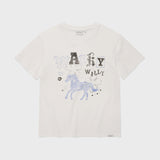 [予約販売/7月上旬入庫予定] WOMEN'S BIG GRAPHIC HOTFIX SHORT SLEEVE T-SHIRT WHITE