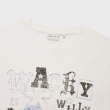[予約販売/7月上旬入庫予定] WOMEN'S BIG GRAPHIC HOTFIX SHORT SLEEVE T-SHIRT WHITE