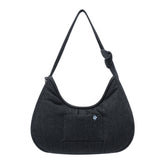 【予約｜10月中旬発送】 WOMEN'S LILY QUILTED HOBO BAG-BLACK
