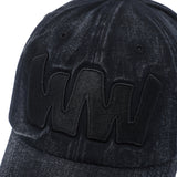 VINTAGE WASHED BALL CAP - BLACK