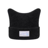 【予約｜10月中旬発送】 UNI CAT BEANIE-BLACK
