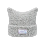 【予約｜10月中旬発送】 UNI CAT BEANIE-GRAY