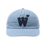 【予約｜10月中旬発送】 WOMEN'S DOTS POINT CAP-SKY BLUE