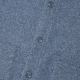 【予約｜10月上旬発送】ROUND NECK CARDIGAN - BLUE