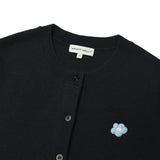 [予約販売/9月中旬入庫予定] WOMEN'S BASIC ROUND NECK CARDIGAN - BLACK