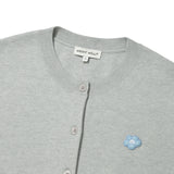 [予約販売/9月中旬入庫予定] WOMEN'S BASIC ROUND NECK CARDIGAN - GRAY