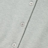 [予約販売/9月中旬入庫予定] WOMEN'S BASIC ROUND NECK CARDIGAN - GRAY