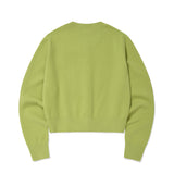 [予約販売/9月中旬入庫予定] WOMEN'S BASIC ROUND NECK CARDIGAN - OLIVE