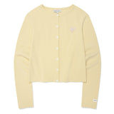 【予約｜10月上旬発送】WOMEN'S ESSENTIAL CARDIGAN - LIGHT YELLOW