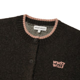 [予約販売/9月中旬入庫予定] [WONI着用] WOMEN'S IP PATTERN CARDIGAN - BROWN