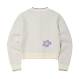 [予約販売/9月中旬入庫予定] [WONI着用] WOMEN'S IP PATTERN CARDIGAN - CREAM