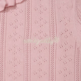[予約販売/9月中旬入庫予定] [WONI着用] FRILL DETAIL CARDIGAN - LIGHT PINK