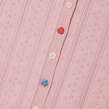 [予約販売/9月中旬入庫予定] [WONI着用] FRILL DETAIL CARDIGAN - LIGHT PINK